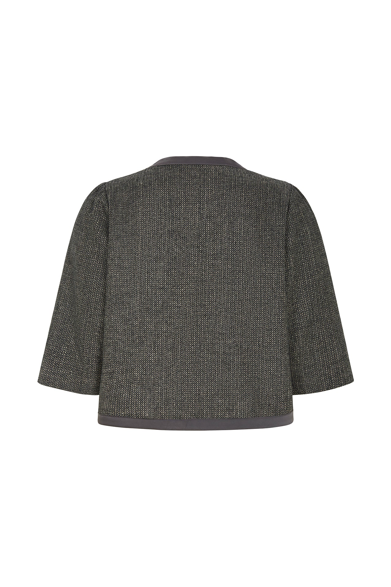 Lollys Laundry TrineLL kurze Jacke Jacket Dunkelbraun