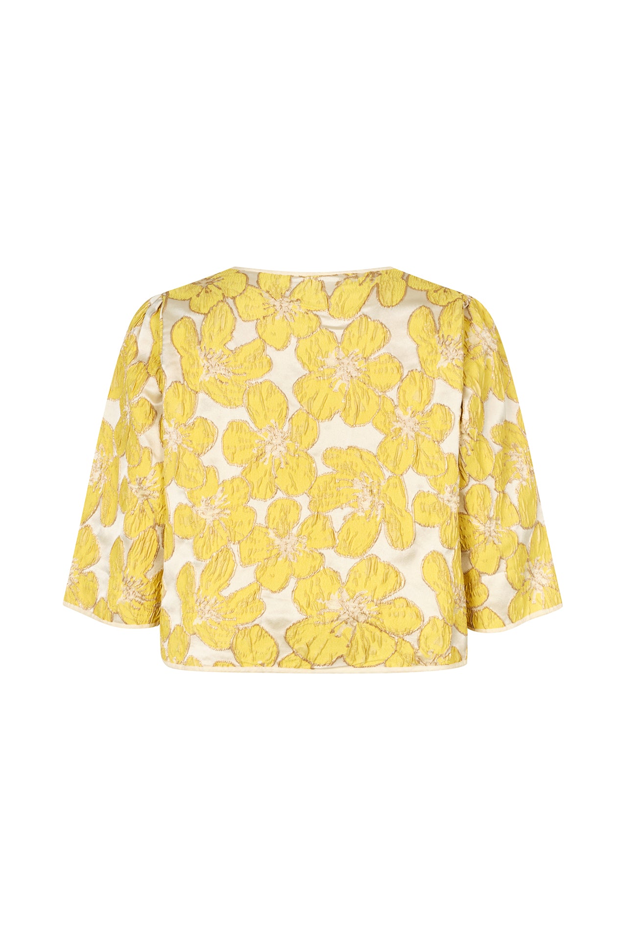 TrineLL kurze Jacke 3/4 - Light Yellow