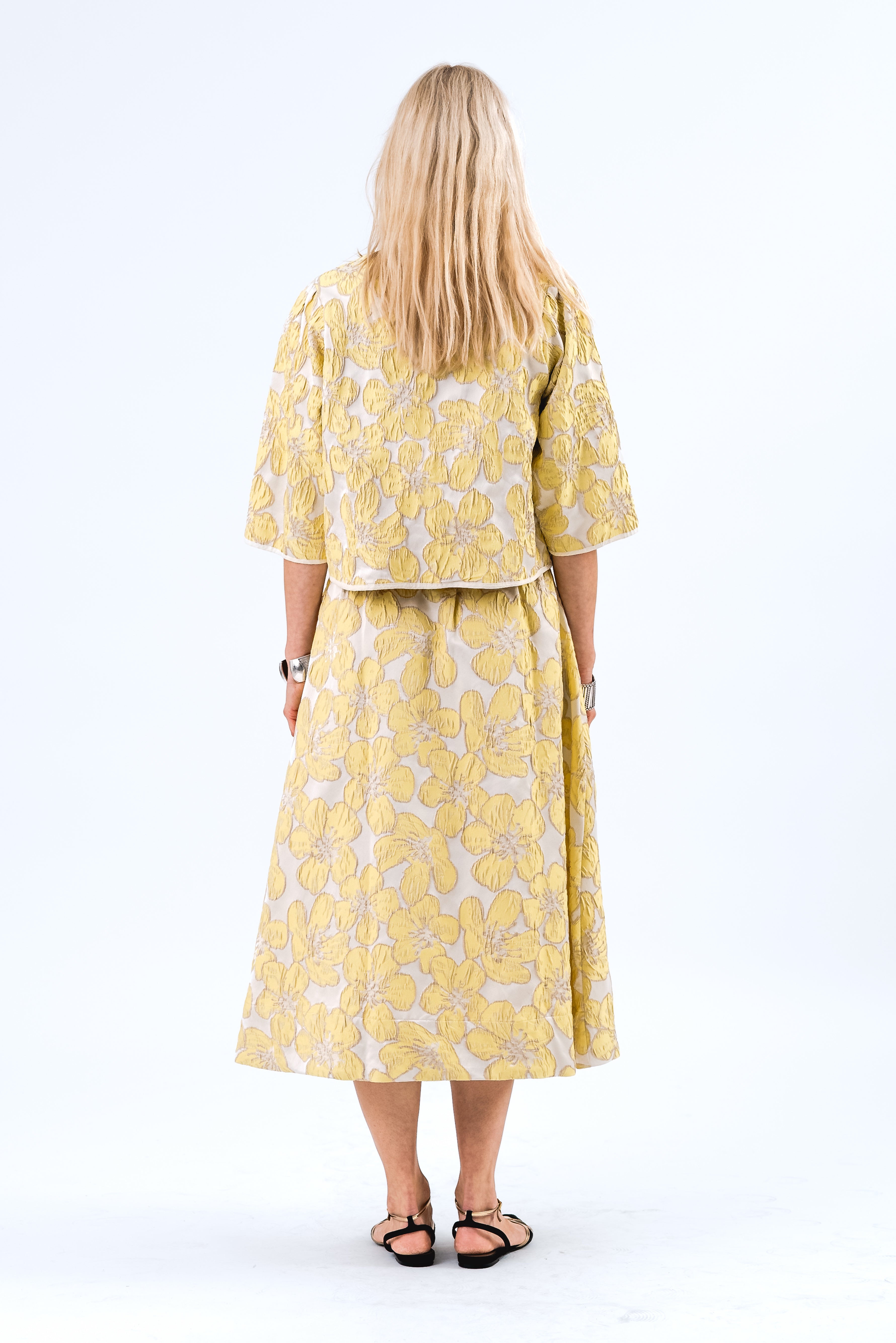 TrineLL kurze Jacke 3/4 - Light Yellow