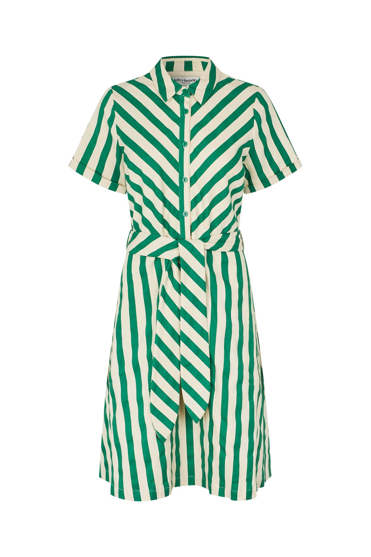 Lollys Laundry TulleLL Midi Hemdkleid Dress Grün
