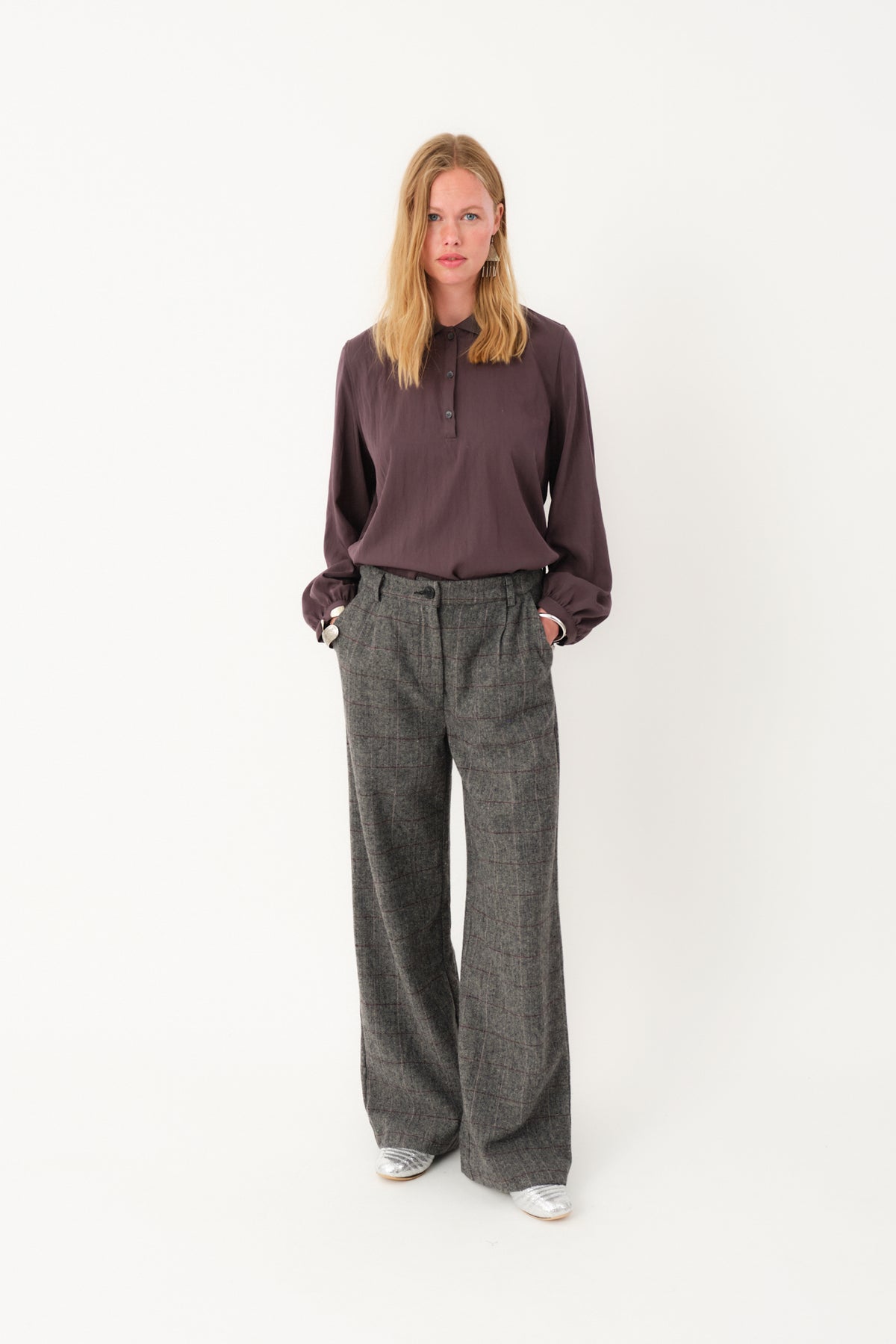 Lollys Laundry TylerLL Hose Pants Grau
