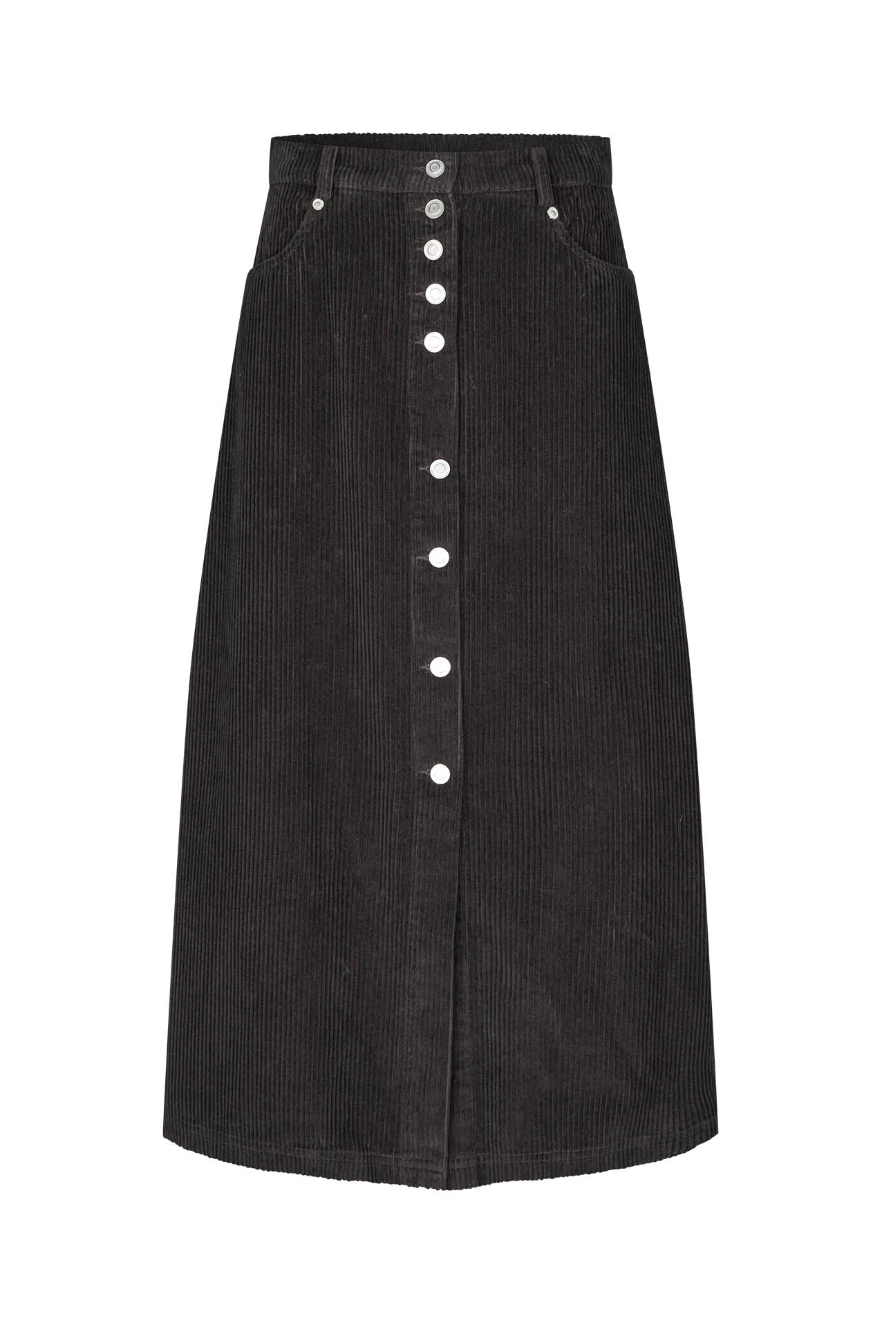 Lollys Laundry UnaLL Maxi Röcke Skirt 87 Dark Mokka