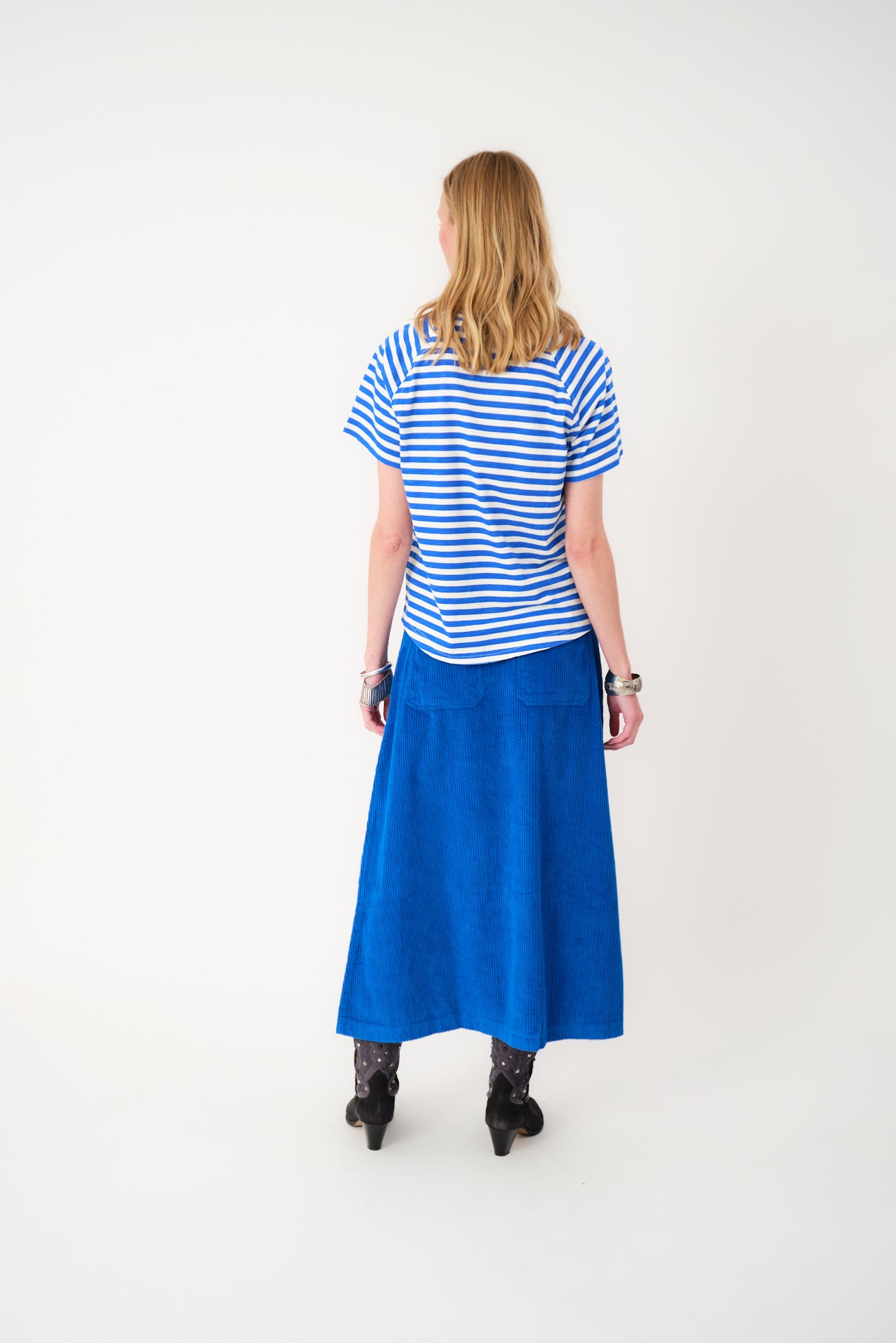 Lollys Laundry UnaLL Maxi Röcke Skirt 97 Neon Blue