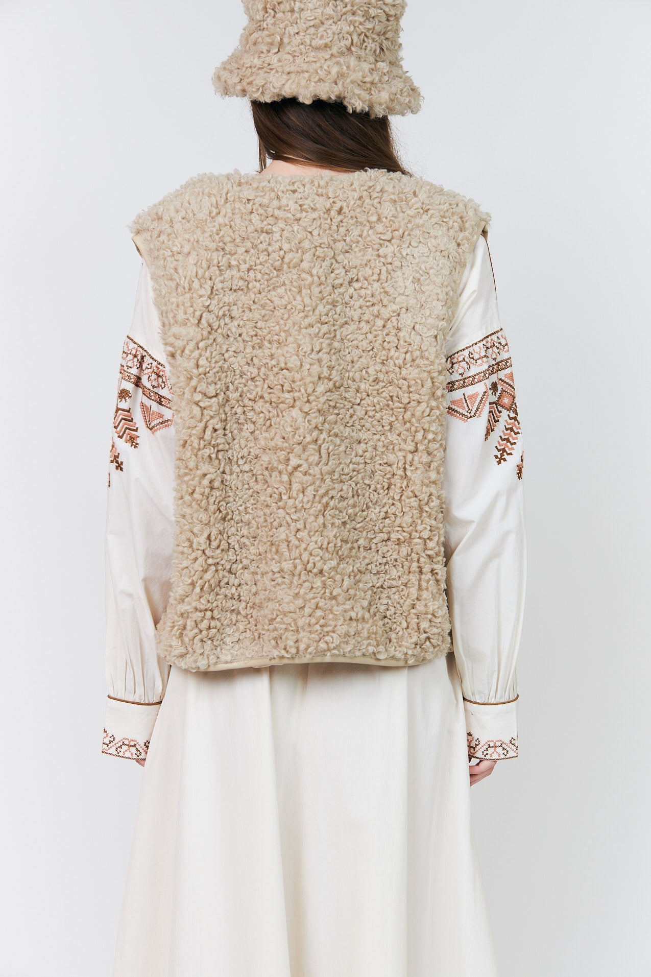 Lollys Laundry VadaLL Weste Vest Sand