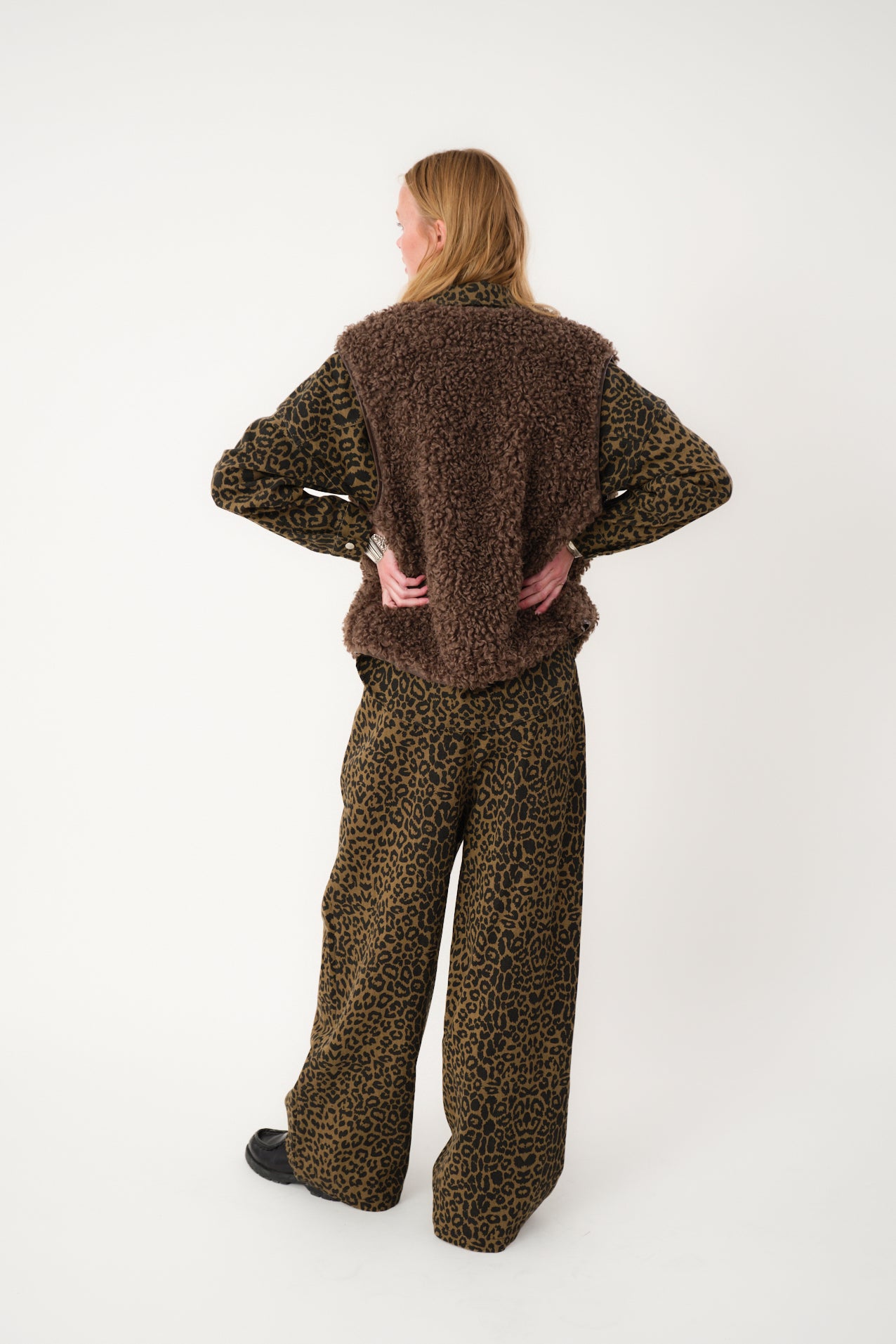 Lollys Laundry VadaLL Weste Vest 87 Dark Mokka