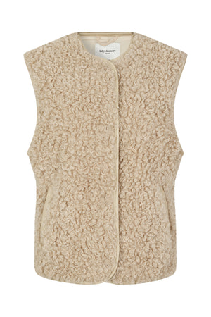 Lollys Laundry VadaLL Weste Vest Sand