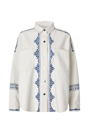 Lollys Laundry VeidaLL Hemdbluse Shirt Creme