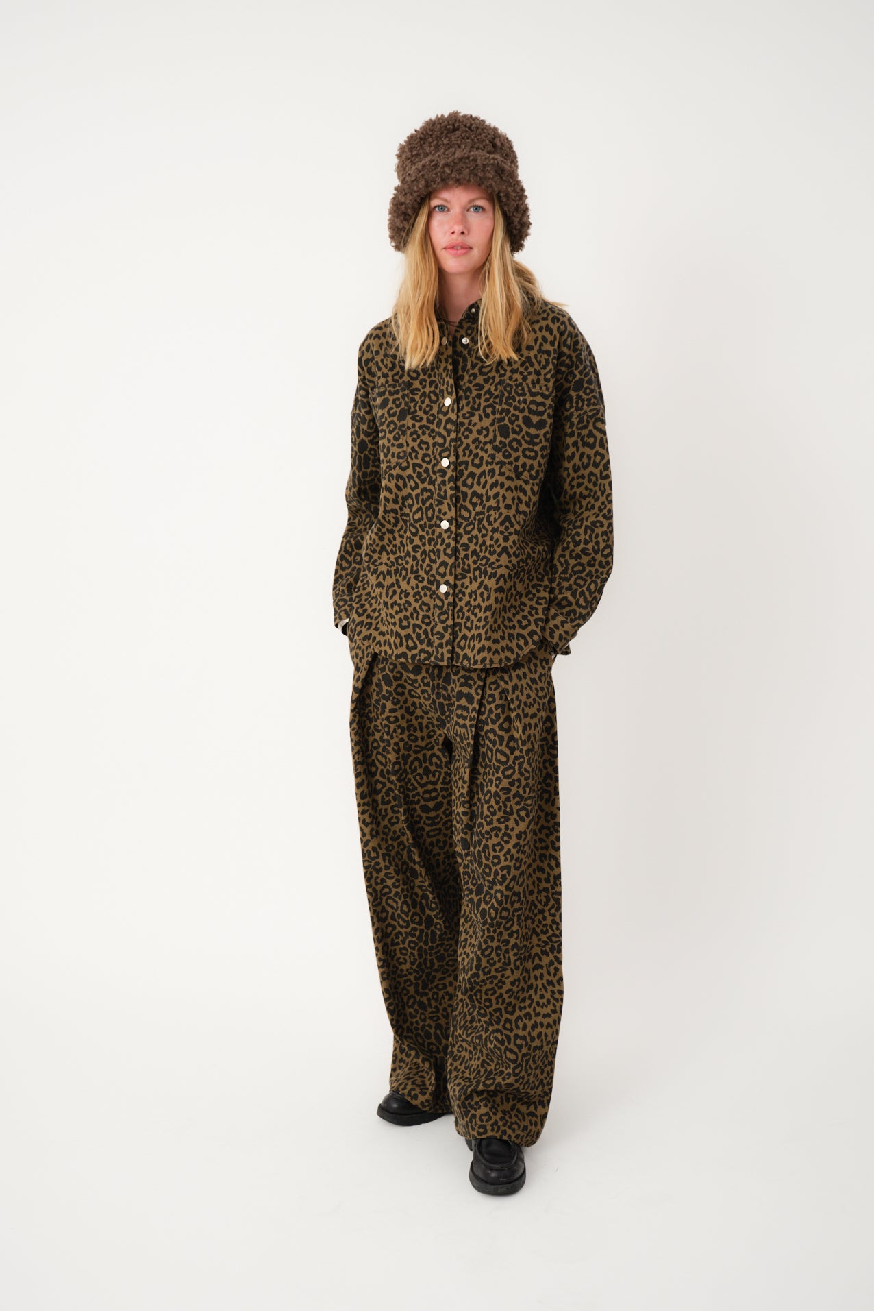 Lollys Laundry VeidaLL Hemdbluse Shirt 72 Leopard Print