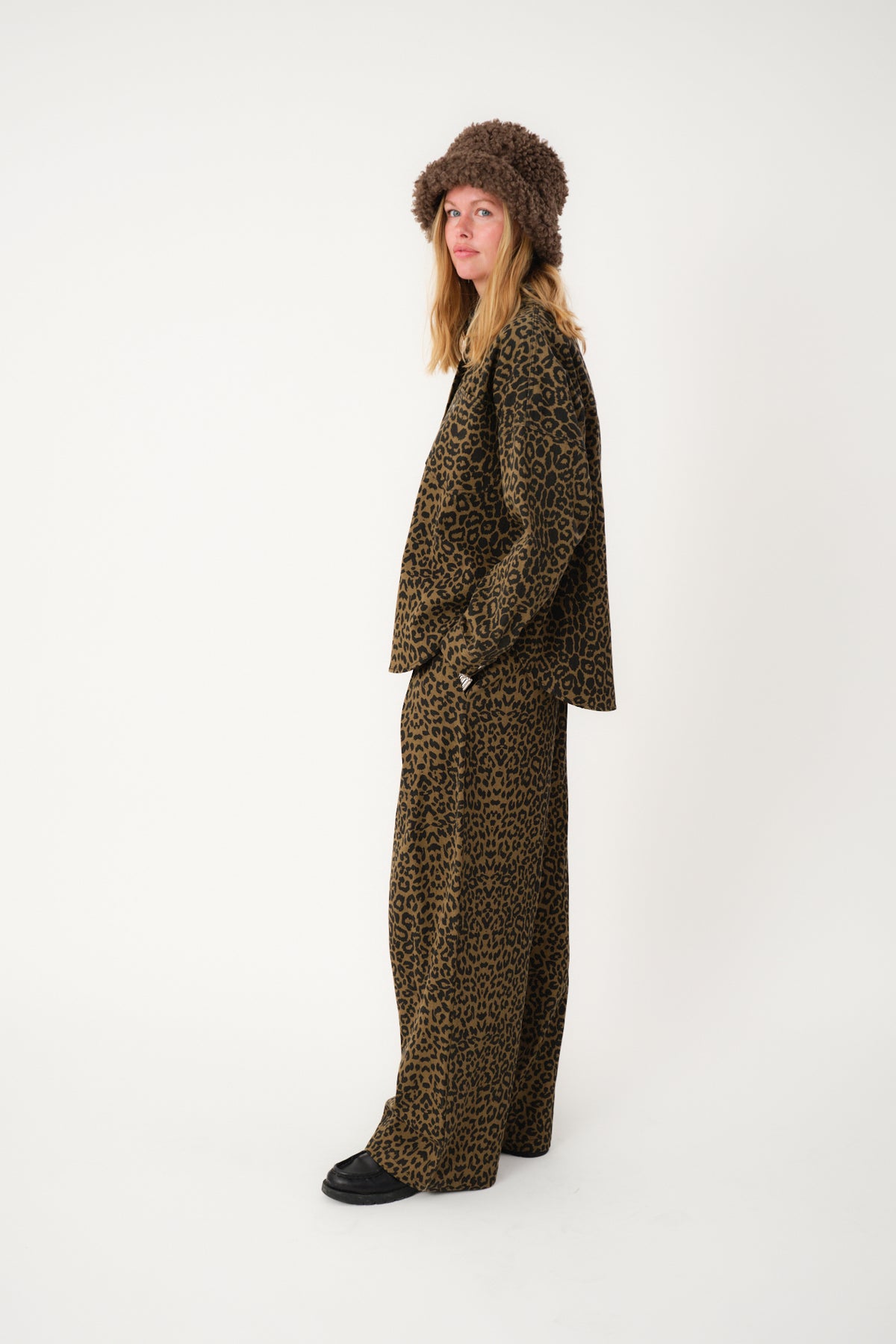 Lollys Laundry VeidaLL Hemdbluse Shirt Leopardenmuster