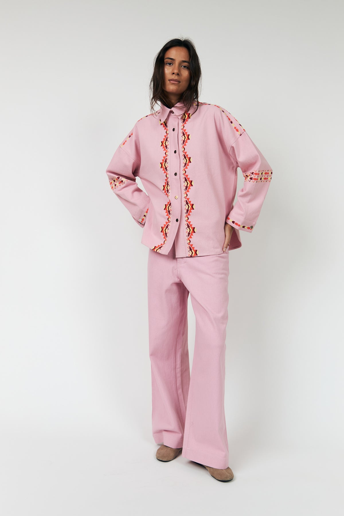 Lollys Laundry VeidaLL Hemdbluse Shirt Pink