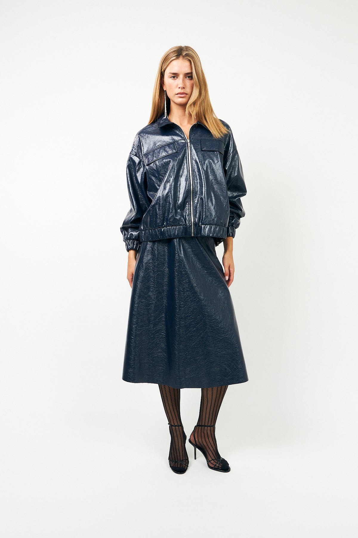Lollys Laundry VenLL Bomberjacke Jacket Dunkelblau