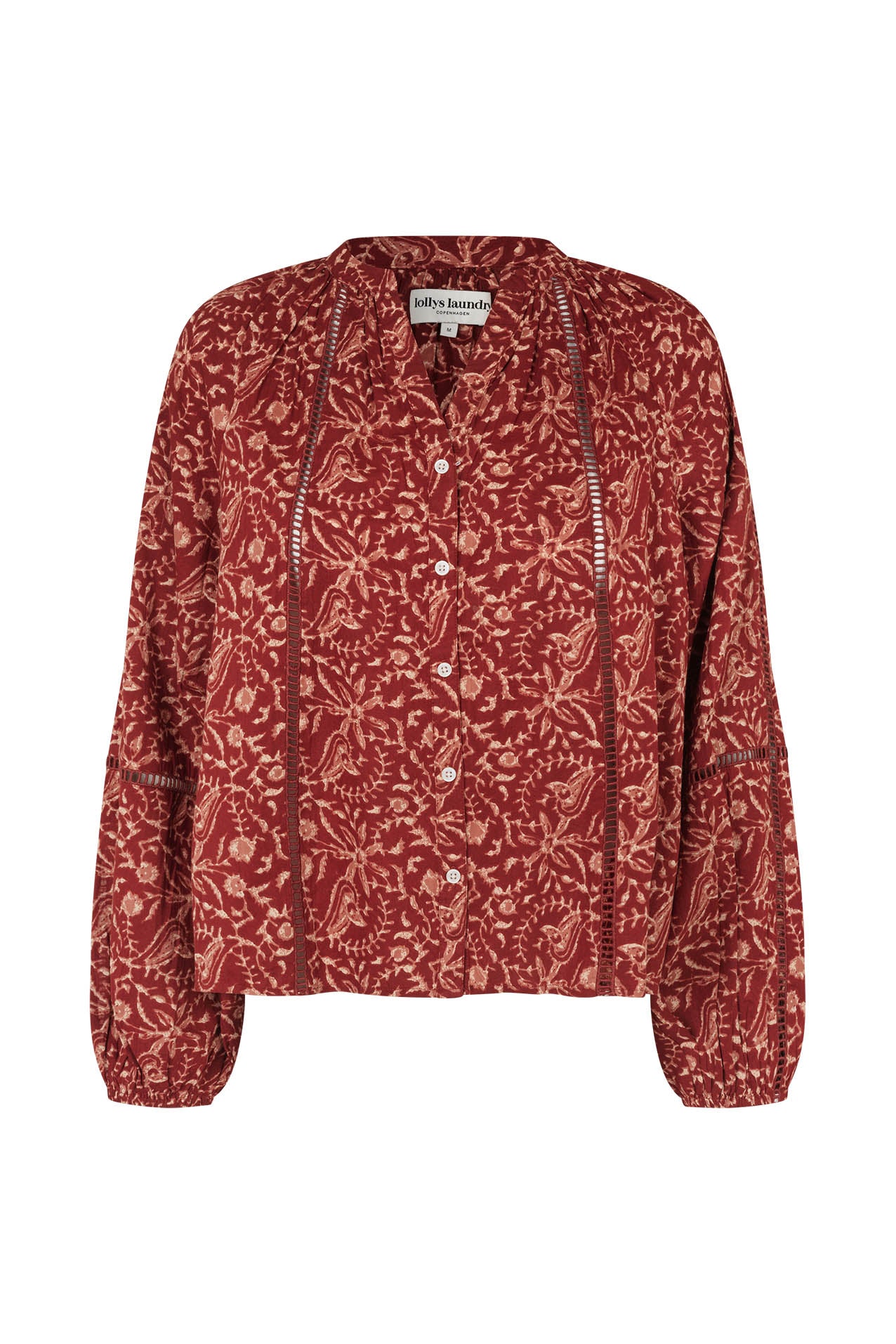 Lollys Laundry VeroLL Bluse Shirt Rostbraun