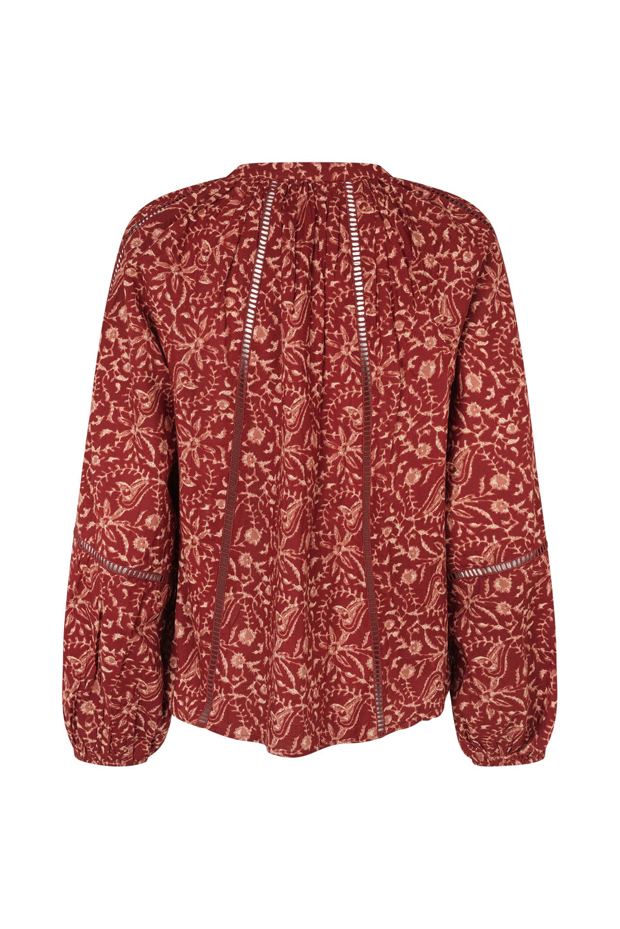 Lollys Laundry VeroLL Bluse Shirt Rostbraun