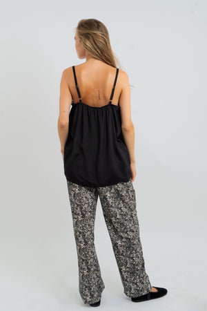Lollys Laundry VianeLL Top SL Top Schwarz