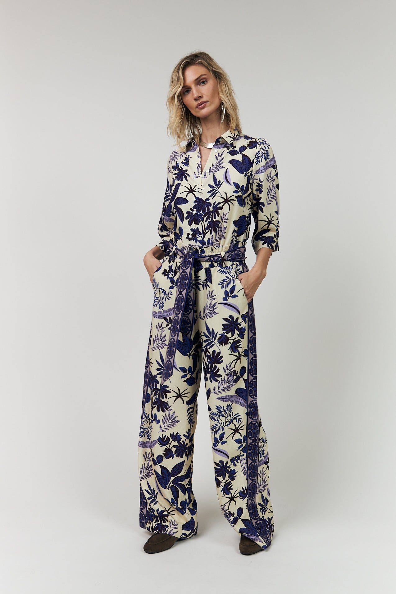 VickyLL Hose - Flower Print