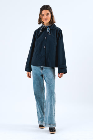 Lollys Laundry ViolaLL Jacket LS Jacket 23 Dark Blue