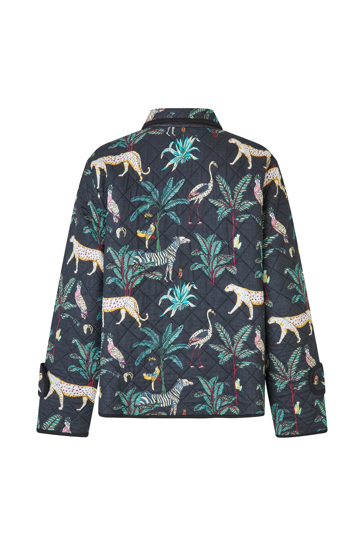 Lollys Laundry ViolaLL Steppjacke Jacket Verblasstes Schwarz