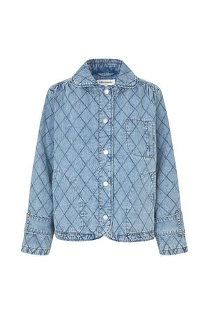 Lollys Laundry ViolaLL Steppjacke Outerwear Blaues Denim