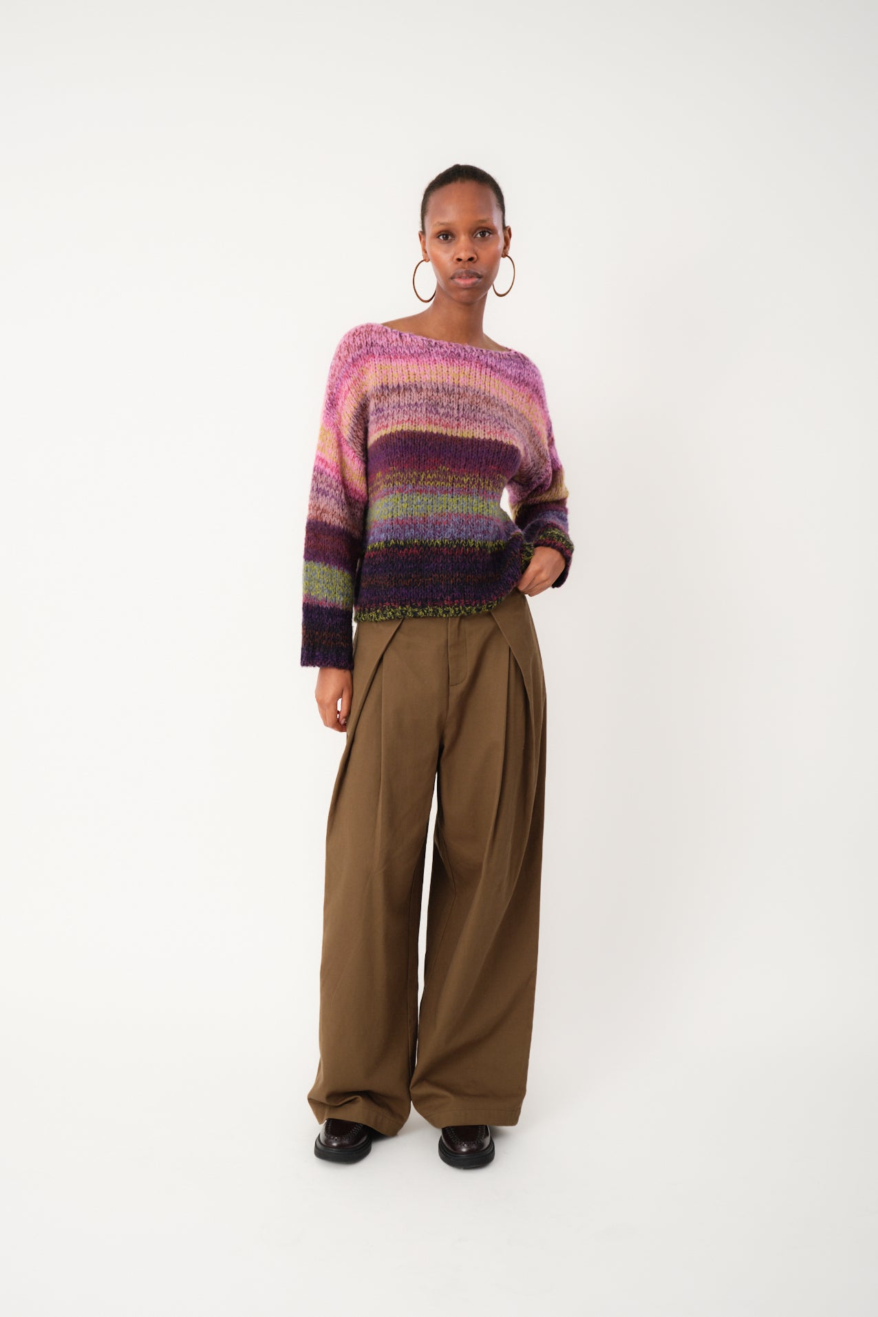 Lollys Laundry ViviLL Strickpullover Jumper 70 Multi