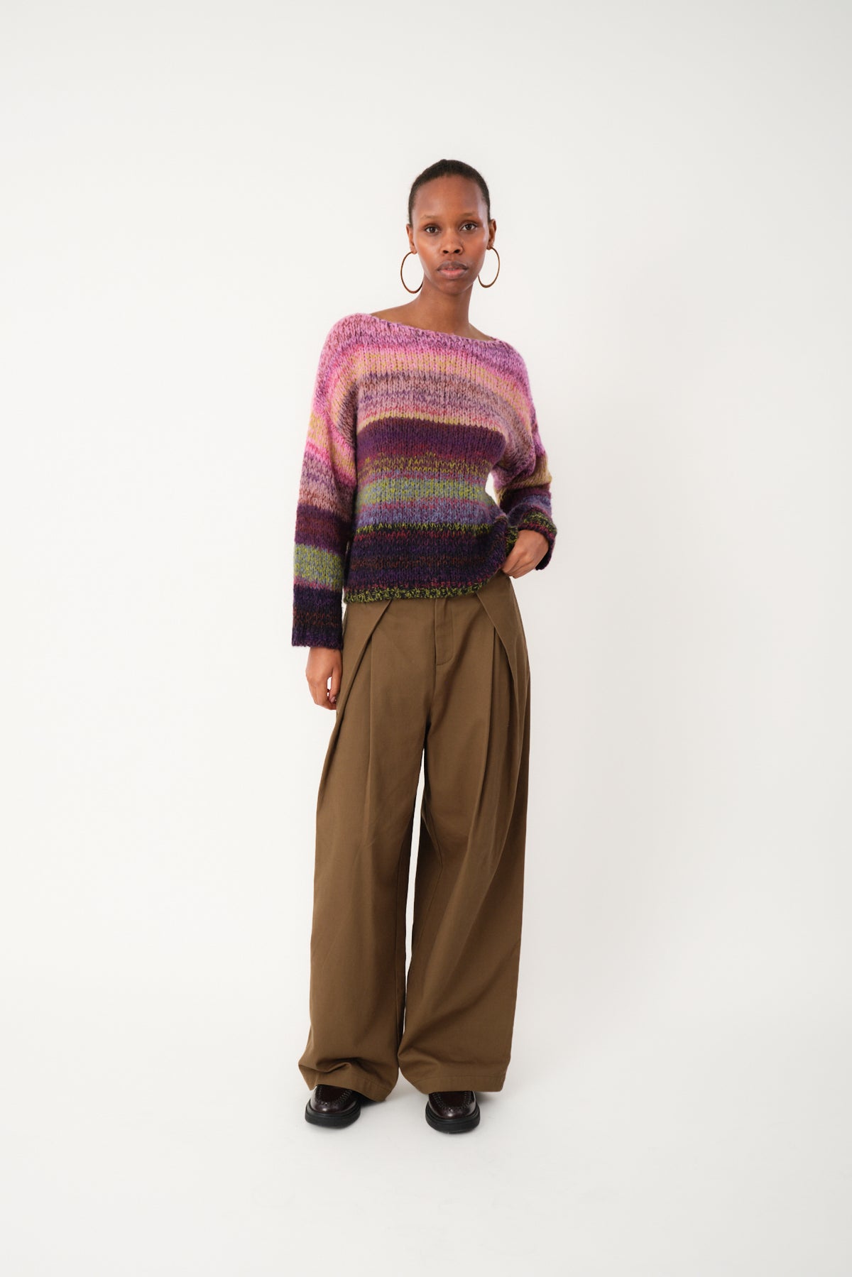 Lollys Laundry ViviLL Strickpullover Jumper Multicolor
