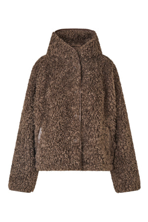 Lollys Laundry WanLL Jacke Outerwear Dunkelbraun