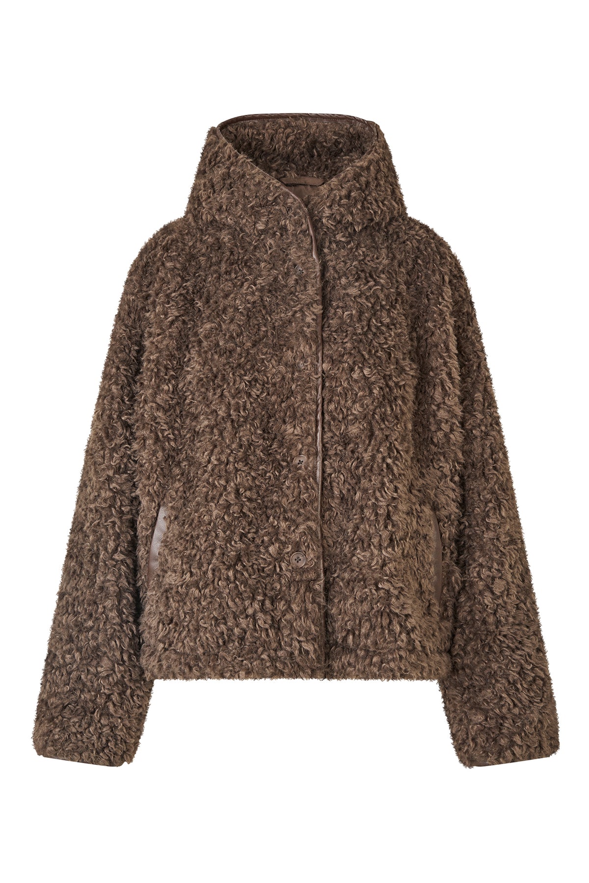 Lollys Laundry WanLL Jacke Outerwear Dunkelbraun