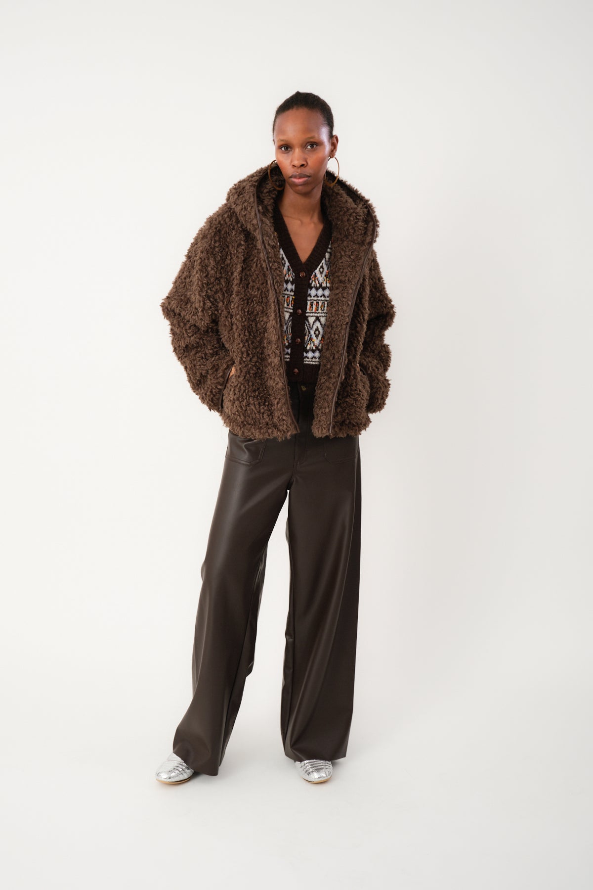 Lollys Laundry WanLL Jacke Outerwear Dunkelbraun