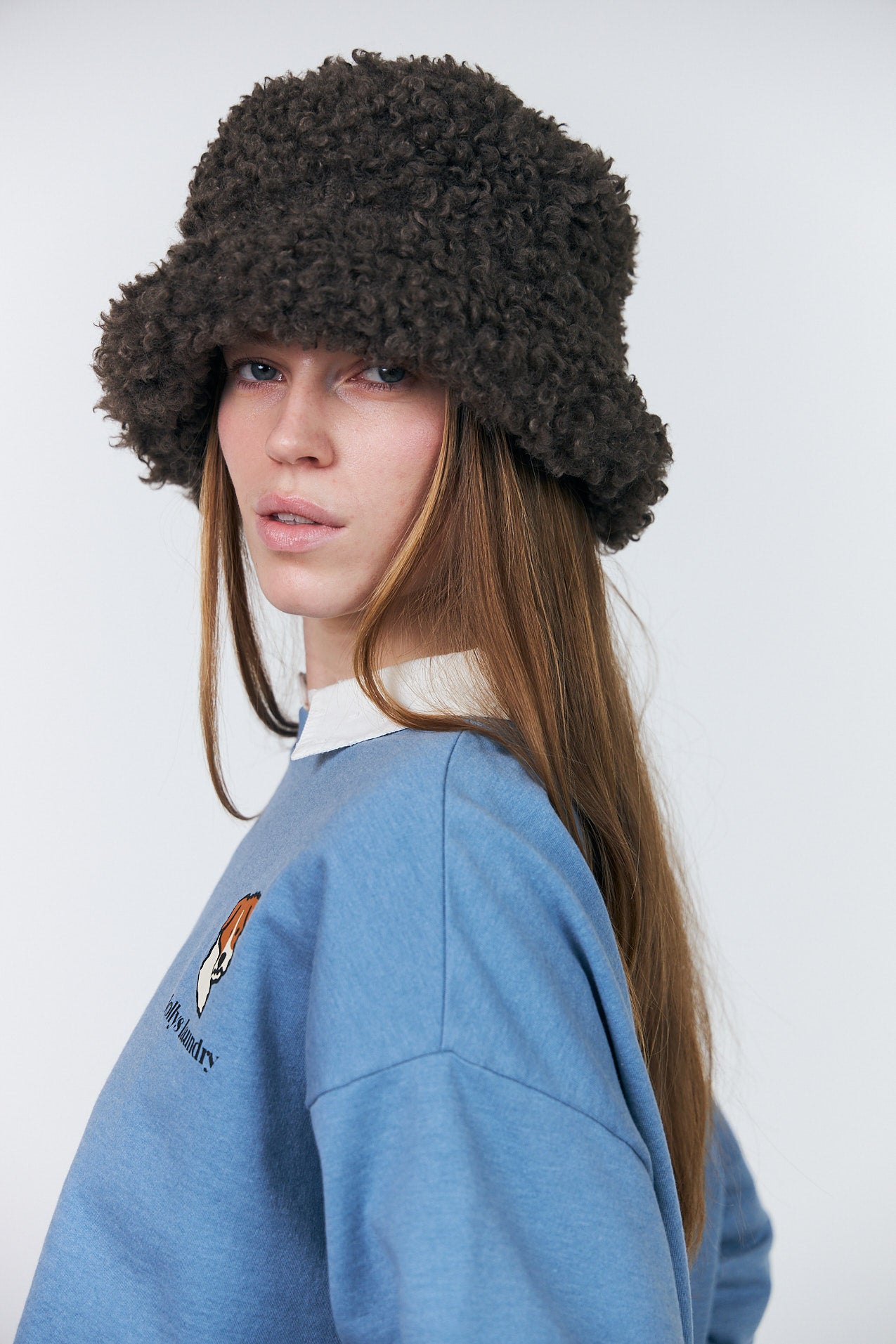 Lollys Laundry WillowLL Bucket Hat Hat Dunkelbraun