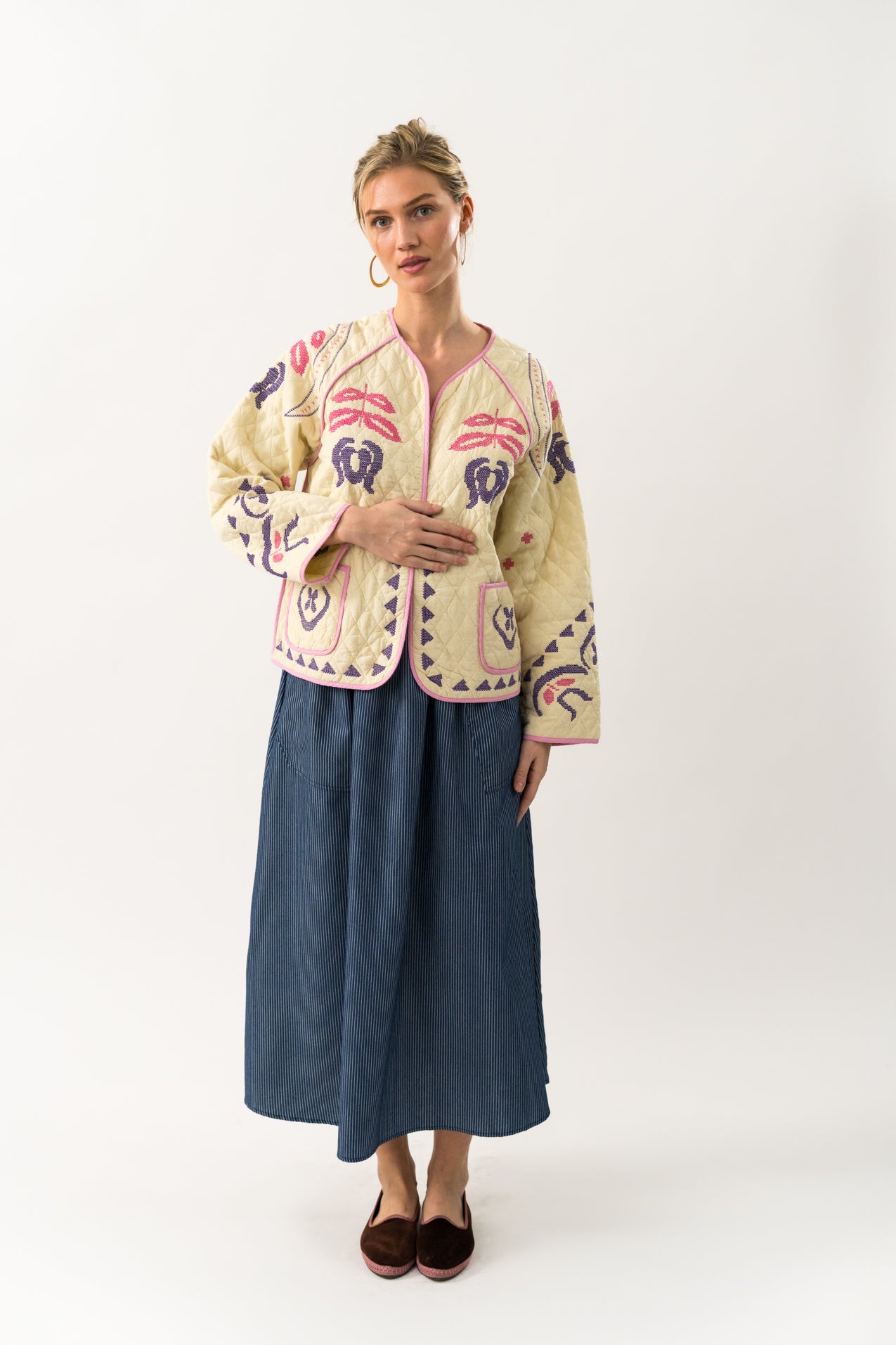 Lollys Laundry WilmaLL Jacke Jacket 02 Creme