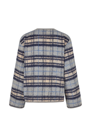 Lollys Laundry YarraLL Coat LS Outerwear Dunkelgrau