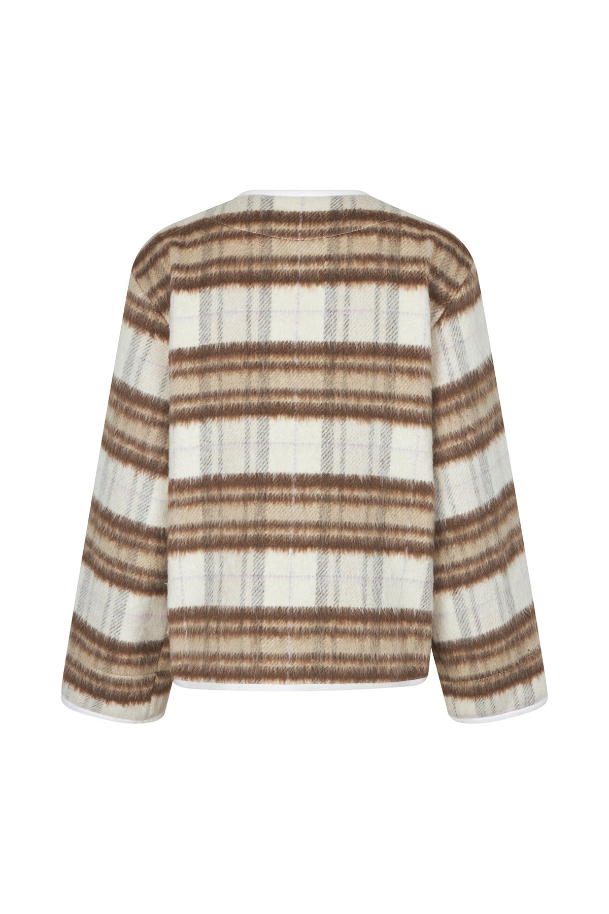 Lollys Laundry YarraLL Coat LS Outerwear Hellgrau