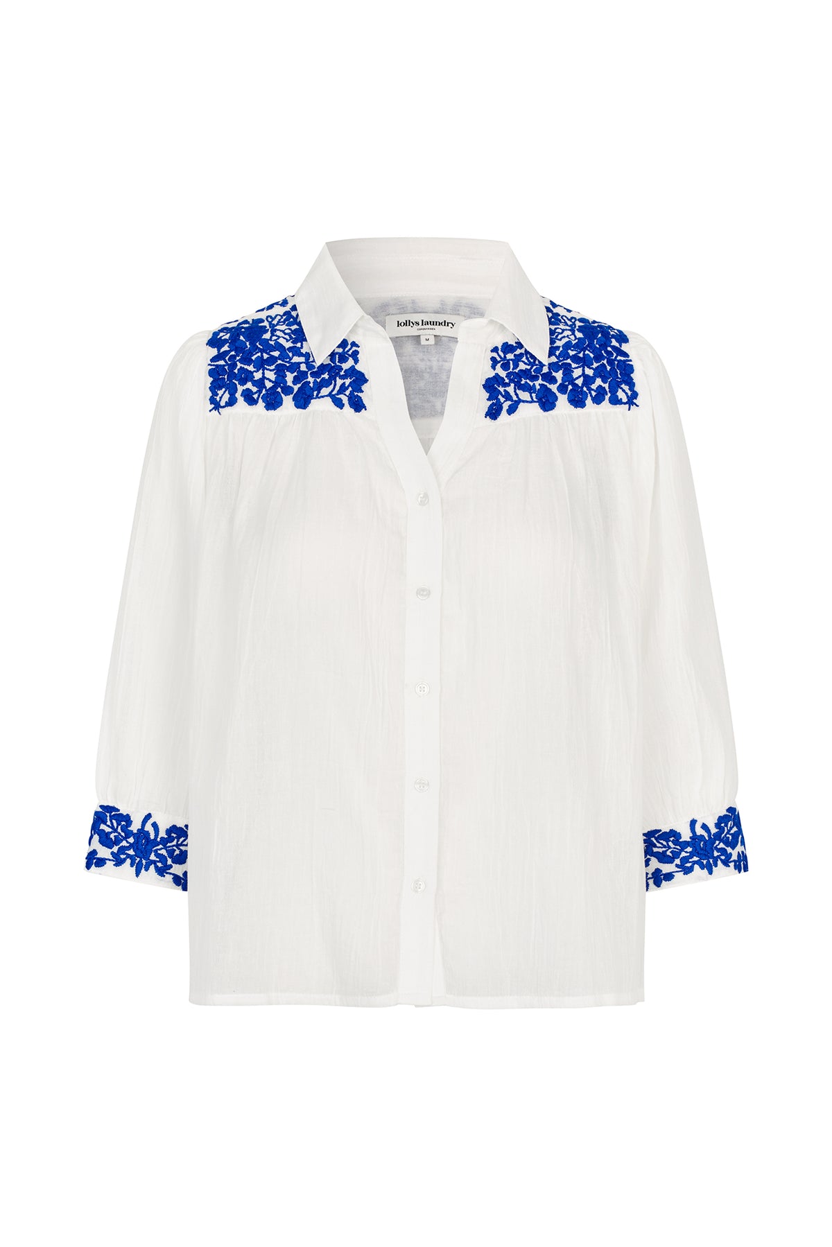 Lollys Laundry YugiLL Hemd 3/4 Shirt Creme