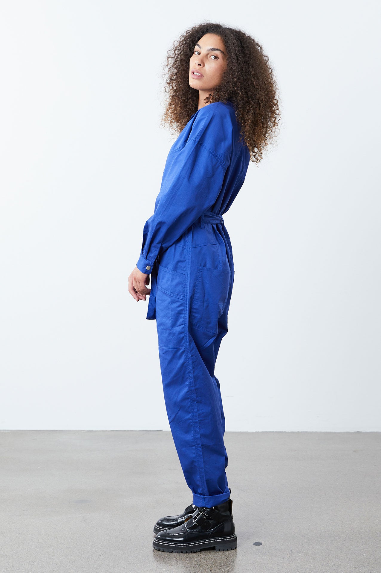 Lollys Laundry Yuko Jumpsuit Pants 97 Neon Blue