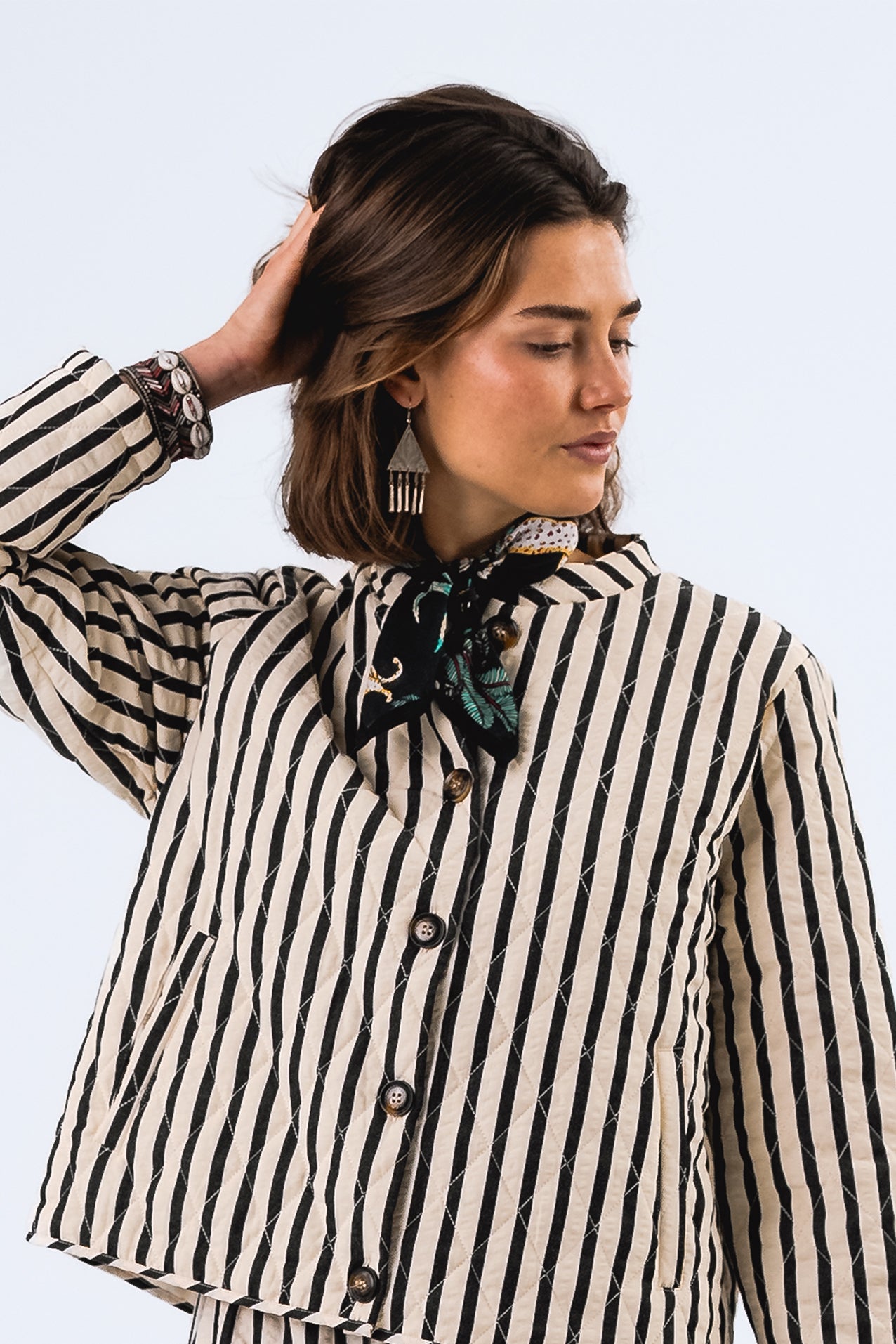 Lollys Laundry ZaharaLL Tuch Accessories 18 Washed Black