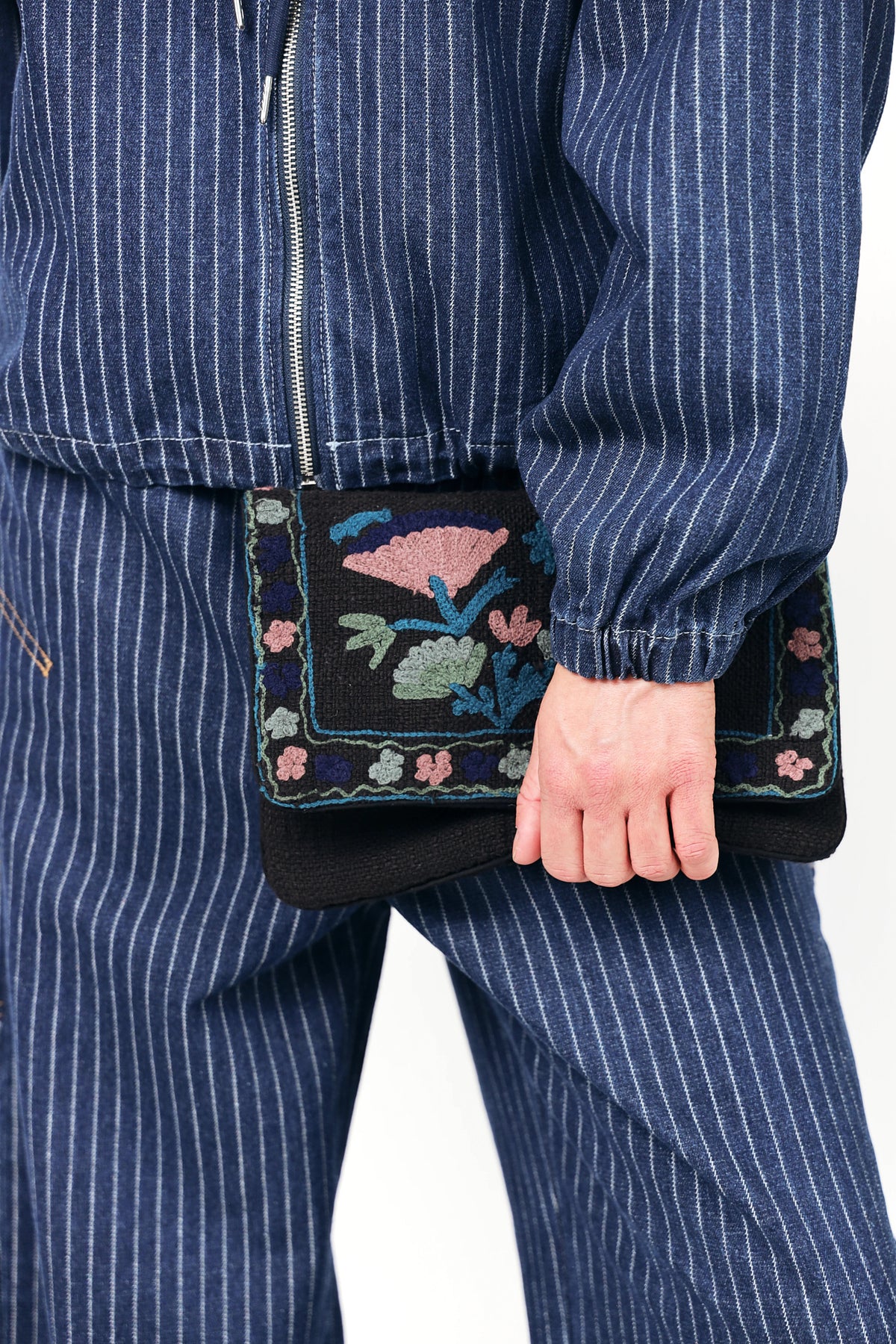 Lollys Laundry ZellaLL Clutch Tasche Bag Verblasstes Schwarz