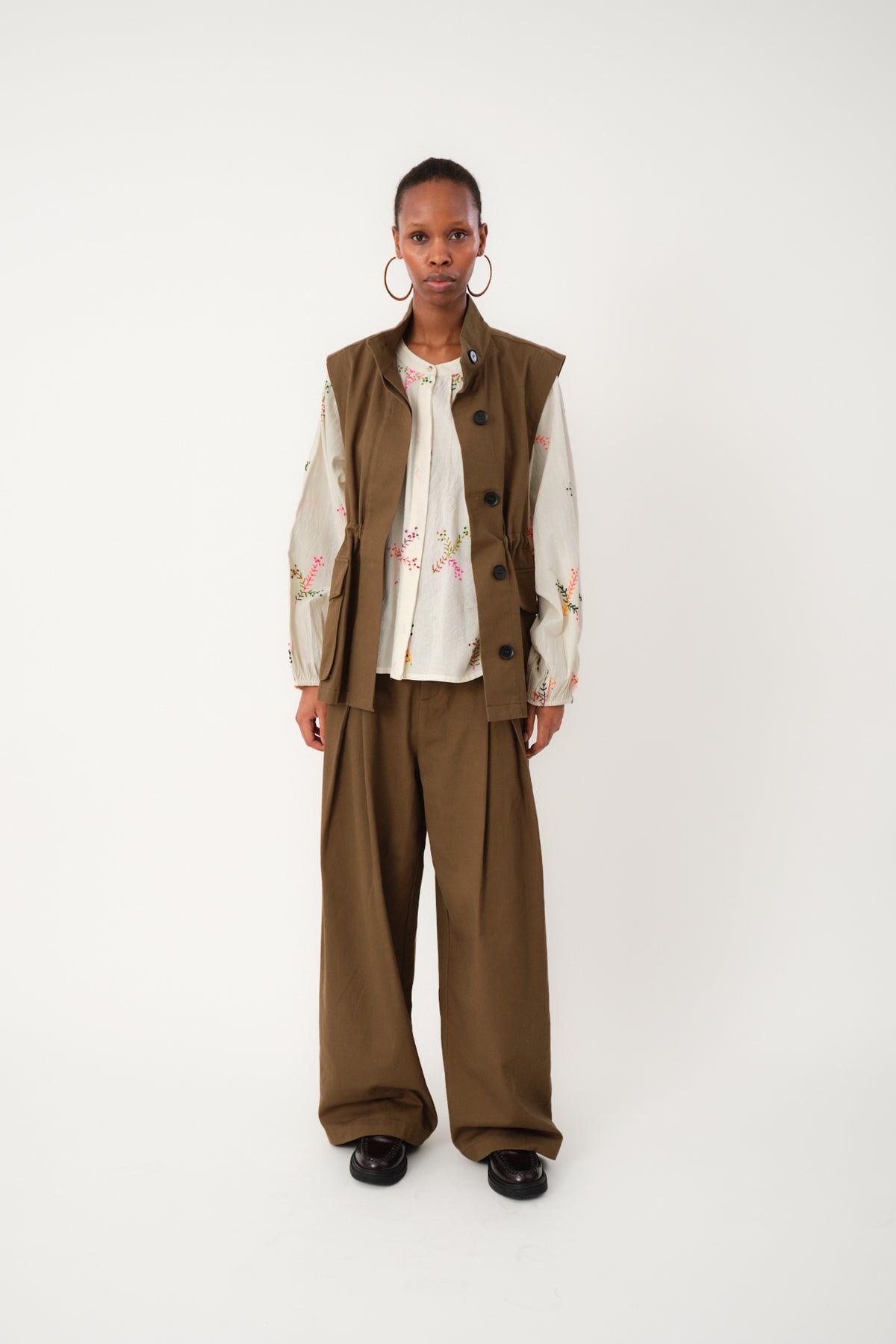 Lollys Laundry ZolaLL Hose Pants Gedämpftes Grün