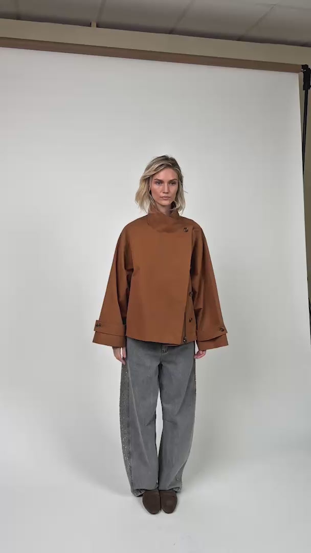 Lollys Laundry BulgariaLL Jacke Outerwear Rostbraun