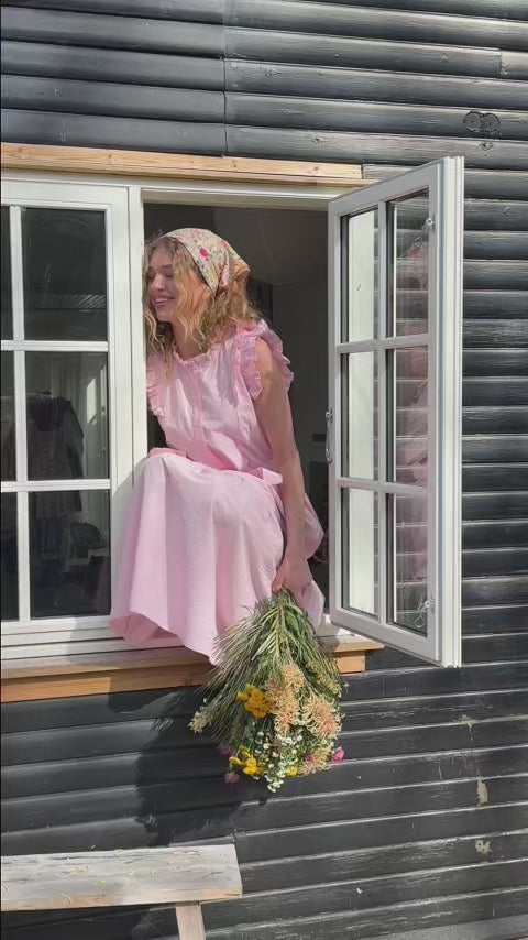 Lollys Laundry HarrietLL Maxikleid Dress Rosa