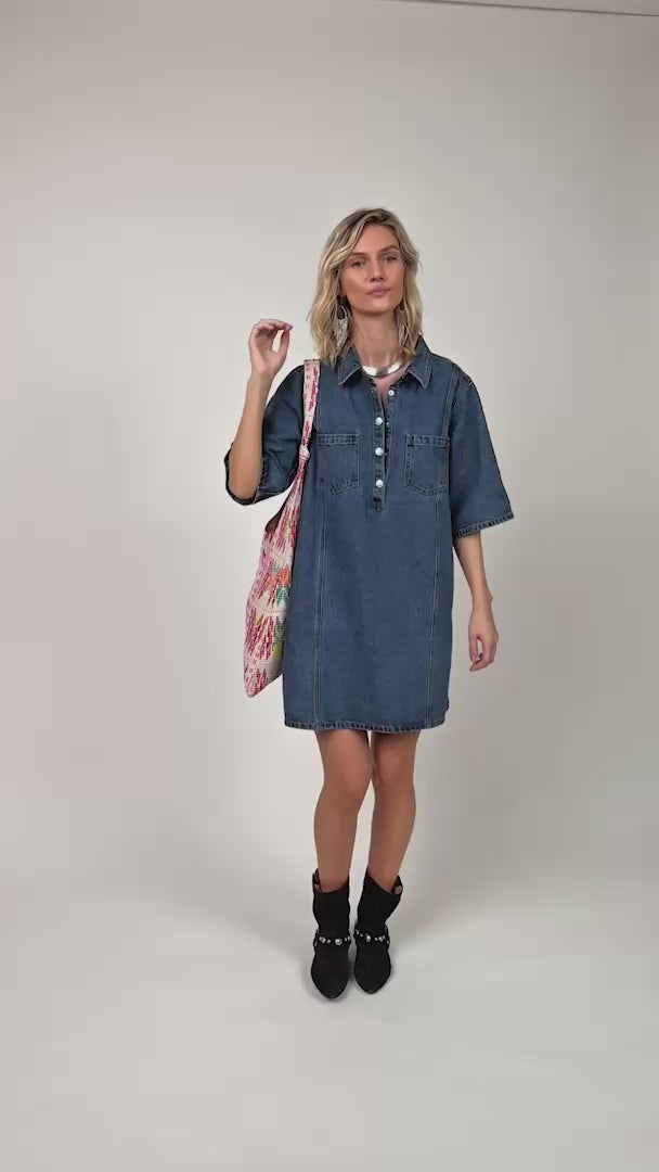 Lollys Laundry MolaLL Denimkleid Dress 20 Blue