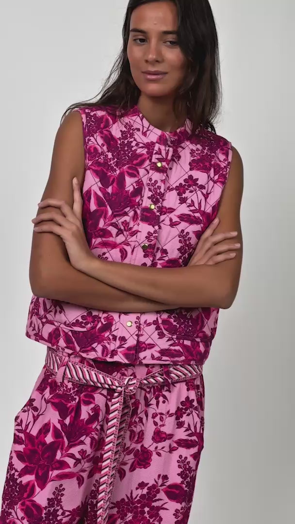 Lollys Laundry CairoLL Weste Vest 51 Pink