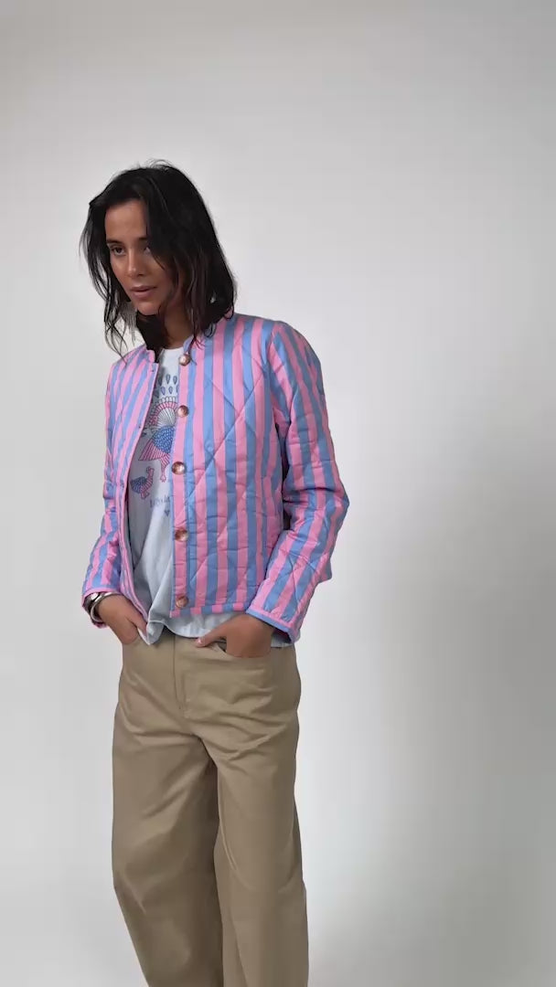 Lollys Laundry EmiliaLL Jacke Jacket 80 Stripe