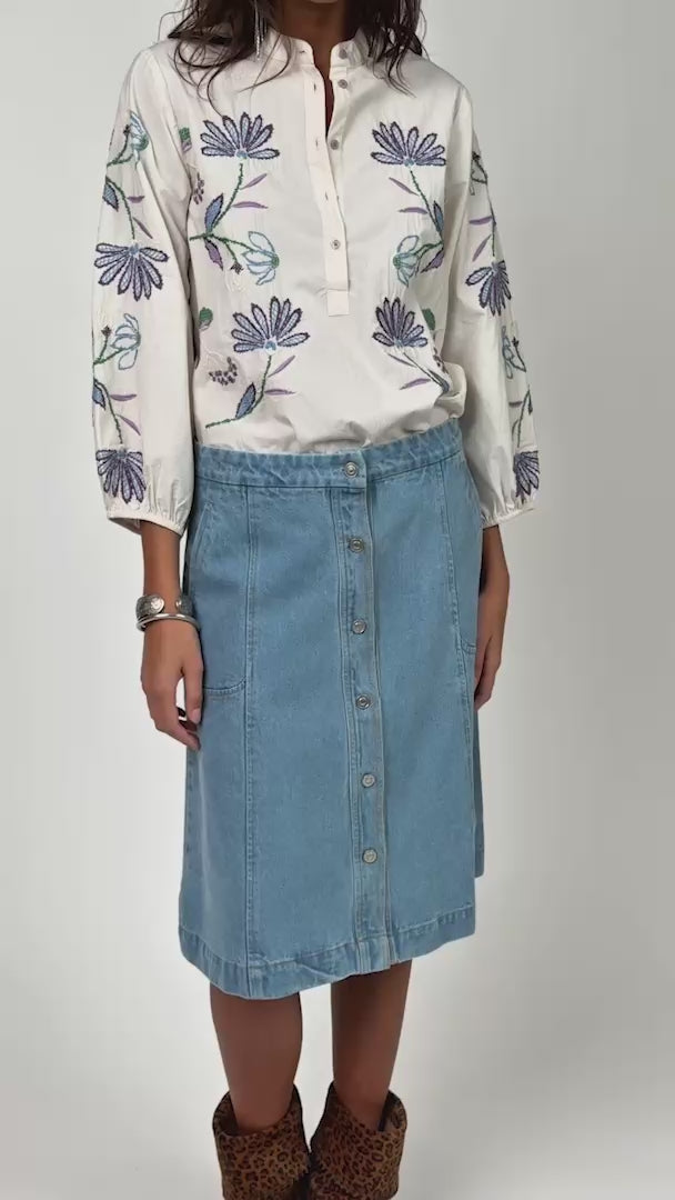 Lollys Laundry FaithLL Bluse Blouse 02 Creme