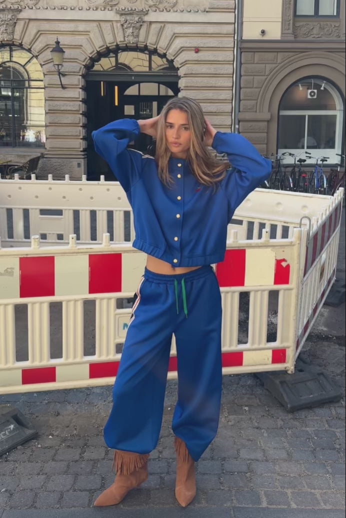 Lollys Laundry BrooklynnLL Track Jacke Jacket Blau