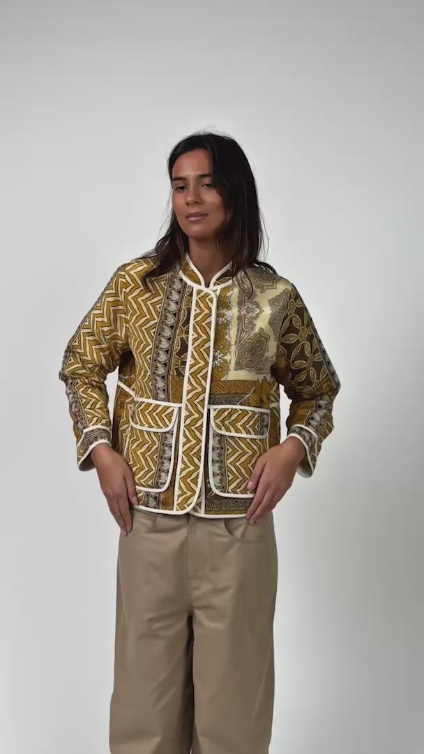 Lollys Laundry SimonLL Jacke Jacket 64 64 Graphic Print